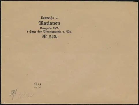Sales Envelope (front)