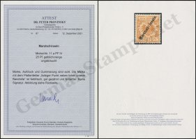 Provinsky Certificate