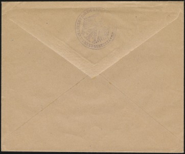 Sales Envelope (rear)