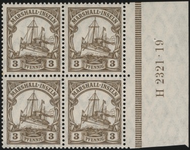 MiNr. 26 HAN H 2321.19 block of 4
