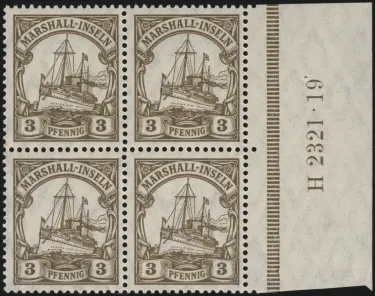 MiNr. 26 HAN H 2321.19 block of 4