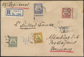 20 December 1908 from Fiji (front)
