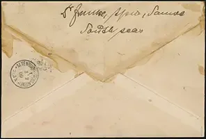 20 December 1908 from Fiji (rear)
