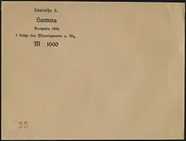 Sales Envelope (front)