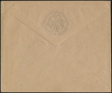 Sales Envelope (rear)
