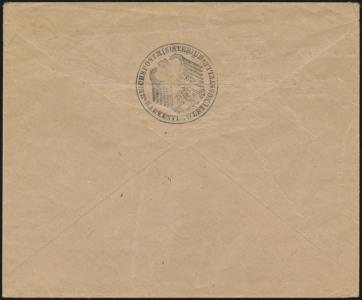 Sales Envelope (rear)