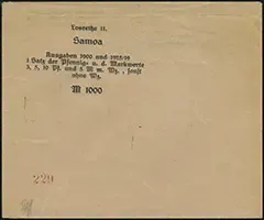 Sales Envelope (front)