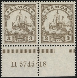 MiNr. 20 HAN H 5745.18 pair