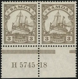MiNr. 20 HAN H 5745.18 pair