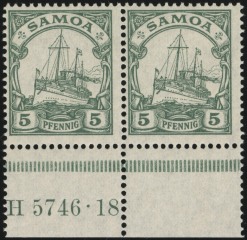 MiNr. 21 HAN H 5746.18 pair