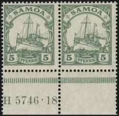 MiNr. 21 HAN H 5746.18 pair