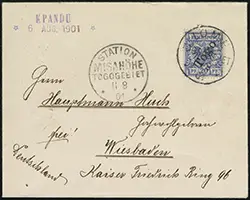 6 August 1901 (front)
