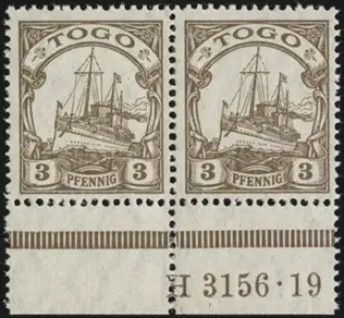MiNr. 20 HAN H 3156.19 pair