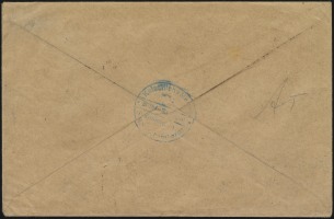 Ponape Buried Cover - Official Naval Mail (rear)
