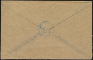 Ponape Buried Cover - Official Naval Mail (rear)