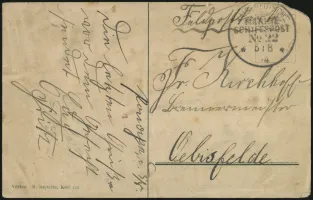 Ponape Buried Photo Postcard (front)