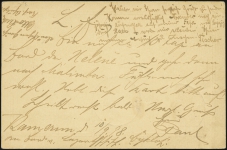 MiNr. P1 (No. 9)<br/>(back)