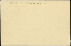 MiNr. P1 (No. 40)<br/>(back)