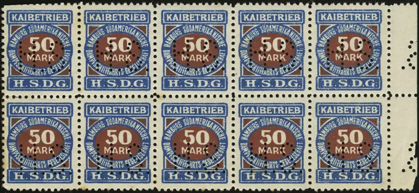 Er BCD 11 Block of 10