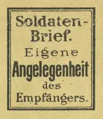 Dauth<br />Soldatenbrief