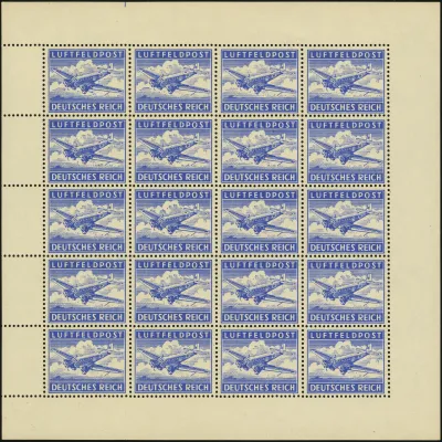 MiNr. 27 Sheet