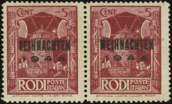 MiNr. 12 IV/III Pair