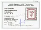 Gabisch Certificate