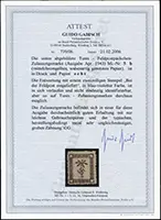 Gabisch Certificate