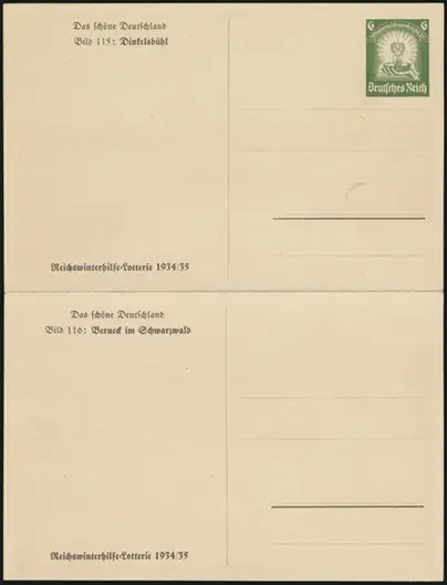 MiNr. P254 115/116 (front)