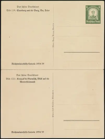 MiNr. P254 119/122 (front)