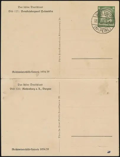 MiNr. P254 127/128 (front)