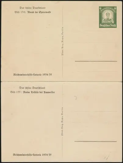 MiNr. P254 134/135 (front)