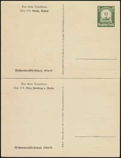 MiNr. P254 173/174 (front)