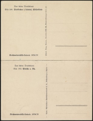 MiNr. P254 189/190 (front)