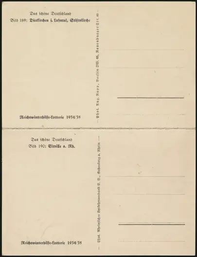 MiNr. P254 189/190 (front)