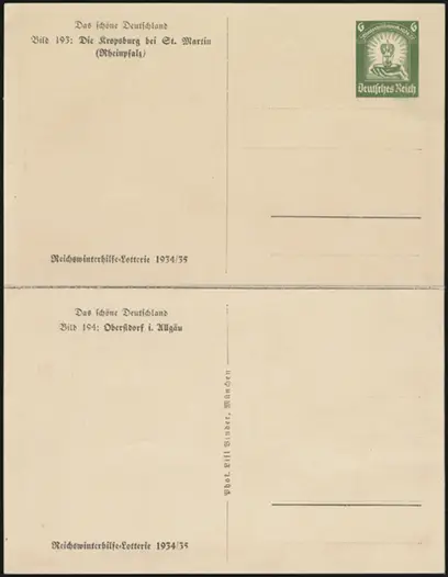 MiNr. P254 193/194 (front)