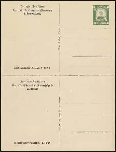 MiNr. P254 199/200 (front)