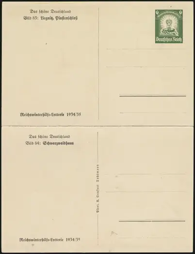 MiNr. P254 83/84 (front)