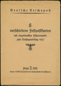 MiNr. P264 envelope (front)