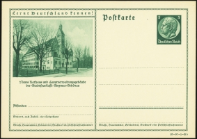 EBS 1934 "Lernt Deutschland Kennen" P236 Bad Elster 9378 