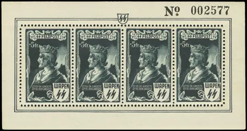 MiNr. IX Sheet