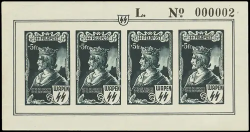 MiNr. IX U Sheet