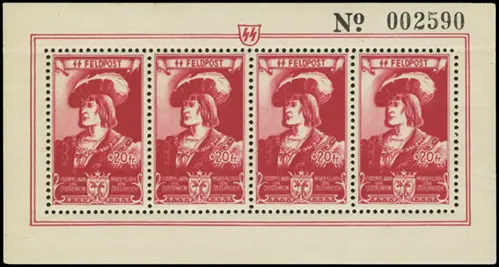MiNr. XII Sheet