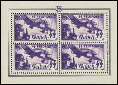 MiNr. XVII A Sheet