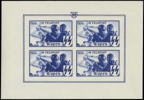 MiNr. XVIII B Sheet