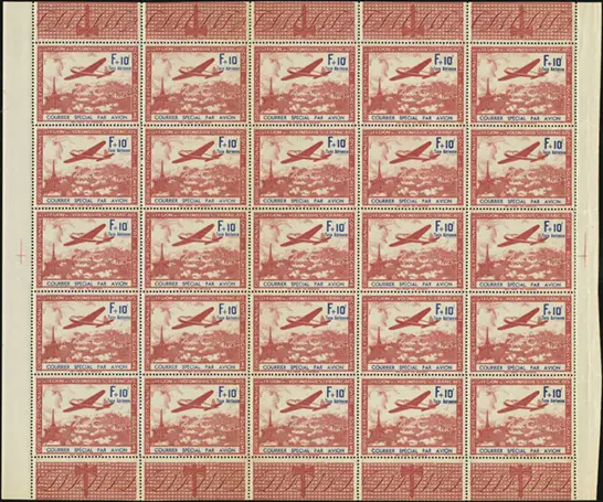 MiNr. III Sheet
