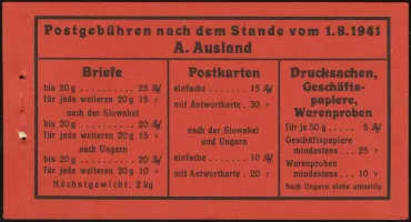 MiNr. MH 48.3.1 Inside Rear Cover