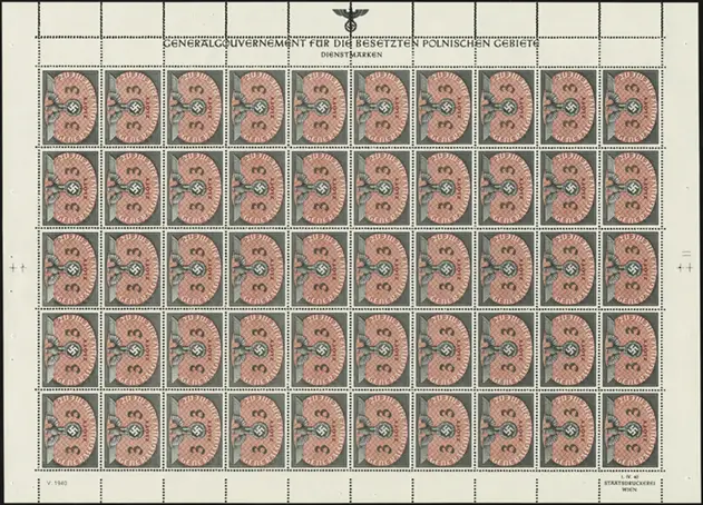 MiNr. 14 Sheet