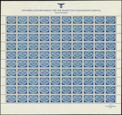 MiNr. 24 Sheet