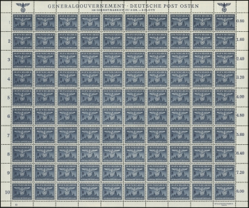 MiNr. 26 Sheet (I/1)